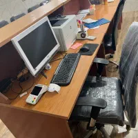 ۳ عد میز کامپیوتر اداری تمیز