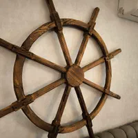 سکان کشتی (چوب نراد )|صنایع دستی و سایر لوازم تزئینی|رشت, پل تالشان|دیوار