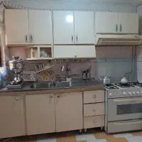 گاز و کابینت  و سینک