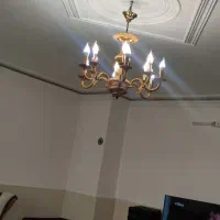 لوستر برنز 12 چراغ