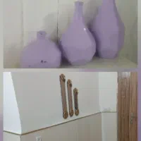 آینه وگلدان