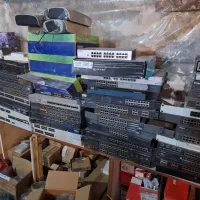 سوییچ ۲۴ پورت دلینک|مودم و تجهیزات شبکه|تهران, نصرت|دیوار