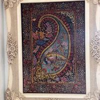 فرش دست بافت تمام ابریشم