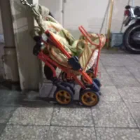 کالسکه تاشو چهار چرخ