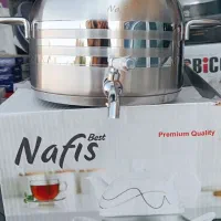 کتری قوری استیل شیر دار