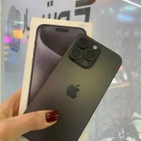 آیفون ۱۵پرومکس مشکی بسیار تمیز