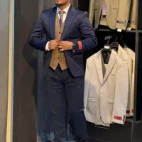 کت و شلوار اسلیم فیت سرمه ای لاجوردی(شوک پلاس )|لباس|تبریز, |دیوار