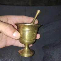 هاون مسی قشنگ قیمت ۷۰۰مقطوع|کلکسیون اشیاء عتیقه|سرپل ذهاب, |دیوار