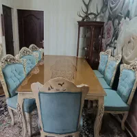 میز غذاخوری 8نفره چوب