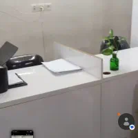 میز کار گروهی و کانتر بزرگ ۱۲ نفره