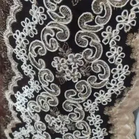 دو عدد پارچه پرده مخمل نو دوخته نشده