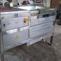 پوست گیر برسی صنعتی هویج و سیب زمینی