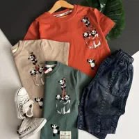 ست تیشرت با شلوارک جین