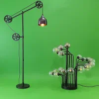 لوستر ژورنالی مناسب سقف بلند و سقف معمولی|لوستر و چراغ آویز|تهران, ستارخان|دیوار