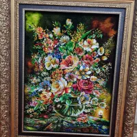 تابلوفرش ابریشم