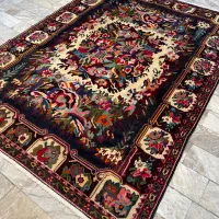 فرش دستبافت ۶ متری گل پتو