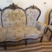 مبل سلطنتی 9نفره|مبلمان خانگی و میز عسلی|خاوران, |دیوار