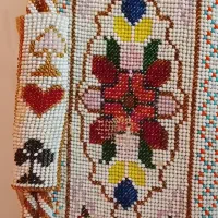 کیف دستی زنانه دستگاه و منجوقی وزن یک کیلو و نیم|کیف، کفش، کمربند|کرج, فاز ۳ مهرشهر|دیوار