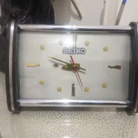 ساعت قدیمی کوکی تقویم دار رو میزی