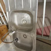 سینک دولگنه توکار ضحیم همراه شیر