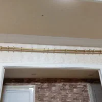 پرده و چوب پرده|پرده، رانر، رومیزی|مشهد, شهرک ابوذر|دیوار