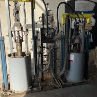 دستگاه تخلیه بشکه چسب و پلی یورتان