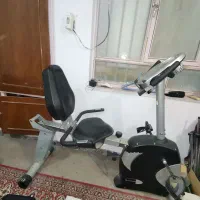دوچرخه ثابت. فن دار. مونیتور.|تجهیزات ورزشی|اهواز, گلستان|دیوار