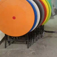 میز گرد تاشو|میز و صندلی غذاخوری|اهواز, ناحیه صنعتی کارون|دیوار