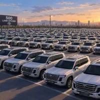 تویوتا لندکروز vxr مدل 2025