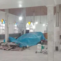 نقاشی ساختمان و نصب کلیه متریالهای داخلی