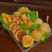 تهیه انواع غذا و فینگر فود وغیره