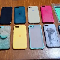 قاب آیفون 8 . همراه با ۳تا گلس نو