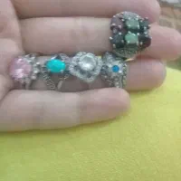 انگشتر نقره زنانه