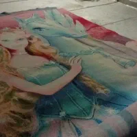 گلیم فرش طرح  پرنسس