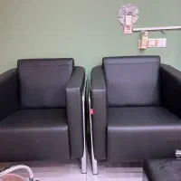 فروش ست مبل اداری۵نفره با پایه استیل