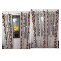 یک عدد پرده اتاق خواب دو تیکه ای