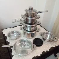 قابلمه استیل ، سینی ، غذاساز ، تخم مرغ پز