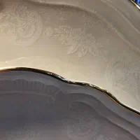 چینی طوس کرم رویال طرح دار|ظروف سرو و پذیرایی|تهران, شوش (باغ آذری)|دیوار