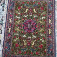 یک جفت فرش زرنیم دستبافت بیجار