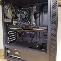 کیس گیمینگ نسل ۱۲ گرافیک 5700xt asus h610 باضمانت|رایانه رومیزی|تهران, شیخ هادی|دیوار