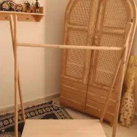 چوب لباسی اتاق کودک و ننو دوقلو نوزاد تا سه سالگی|اسباب و اثاث بچه|پرند, فاز ۵|دیوار