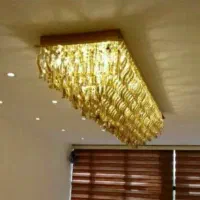 لوستر سقفی ال ای دی مستطیل پاسارگاد|لوستر و چراغ آویز|مشهد, چهارچشمه|دیوار