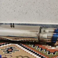 منبع اگزوز hks دو لول استیل و سنتر پژویی 55