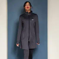 مانتو ورزشی تمام زیپ