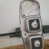 سینک درحدویک عددآبچکان باکابینت|آب‌چکان و نظم‌دهنده ظروف|گنبد کاووس, |دیوار