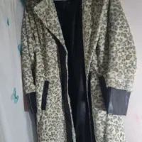 پالتو مانتوی مجلسی پلنگی چرم کاپشن مارک و برند|لباس|اصفهان, ملاصدرا|دیوار