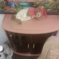 فروش،میز زیر تلویزیون چوبی.