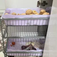 سبد سوپری (ریلی) سیبزمینی و پیاز،کاملا سالم و نو