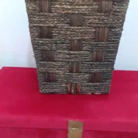 سبد رخت چرک و خرده ریز بامبو