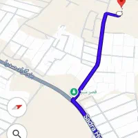 زمین 450 متری سنددار در قصر سبز صدرا